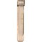 Ekena Millwork Traditional Craftsman Smooth Bracket w/ Offset Brace, Douglas Fir, 5 1/2"W x 20"D x 32"H BKT0604X20X32TRA04SDF - alternate 4